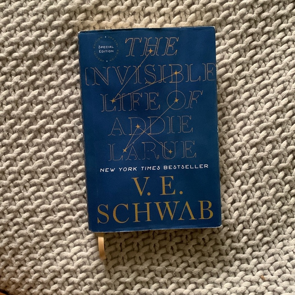 The Invisible Life of Addie LaRue hardcover by V.E Schwab